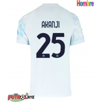 Camiseta Inter Milan Manuel Akanji #25 Visitante Equipación 2025-26 manga corta